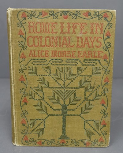 Home life colonial days - in,