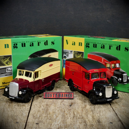 Pair lledo vanguards morris - of,