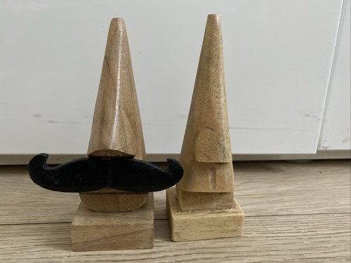 Vintage hand made wooden - wooden, set