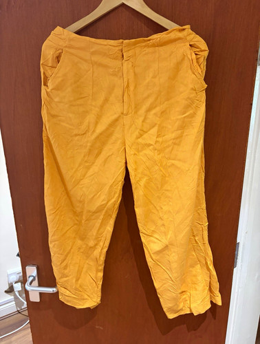 Primark women yellow linen - women’s,