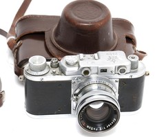 TSVVS Camera a very rare Post-War Leica copy ca. 1949 Camera No.7