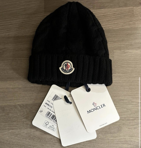 Moncler kids black - black, ribbed