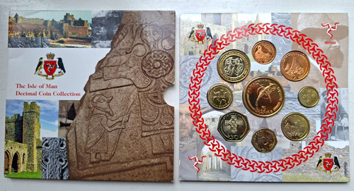 Isle man 2002 - man, coin