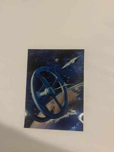 Postcard advertising for - 3d,