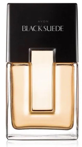 Avon black suede - suede, de