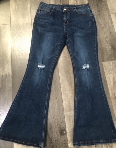 Dkny bell bottom jeans - bell, -women