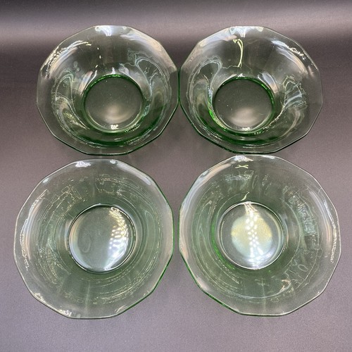 Vintage green uranium glass - uranium,