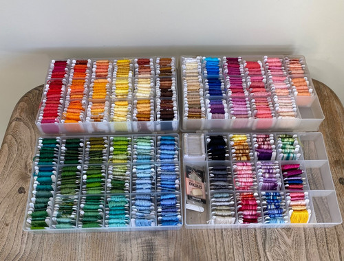 Huge embroidery thread floss - huge,