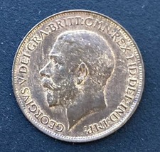 1911 George V Half Penny  Coin