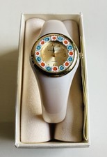 Antica Murrina Venice Space Watch Millefiore Glass Murano Bangle