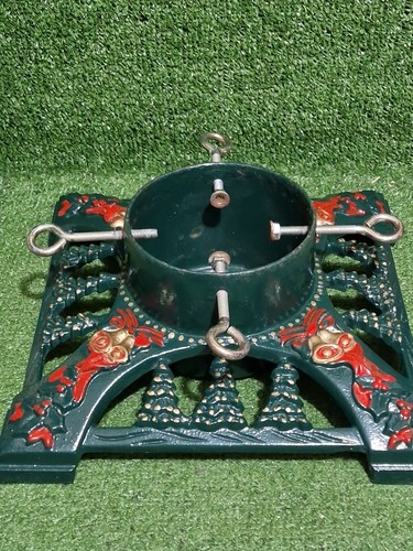 Christmas tree stand cast iron - tree,