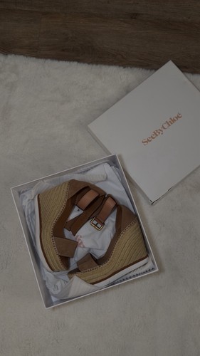 See chloe wedges sandals - see,