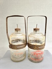 Rippingilles Fyrside Fuel Bottle, Drip Feed Glass For Paraffin Kerosene Heat