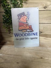 Woodbine Cigarettes Steel Sign