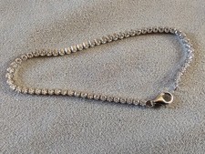 Sterling Silver Narrow Tennis Bracelet Unworn