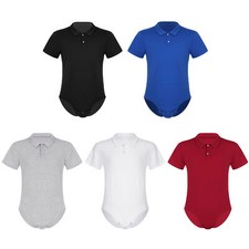 Men Short Sleeve Turn-Down