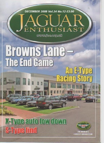 Jaguar enthusiast magazine - jaguar,