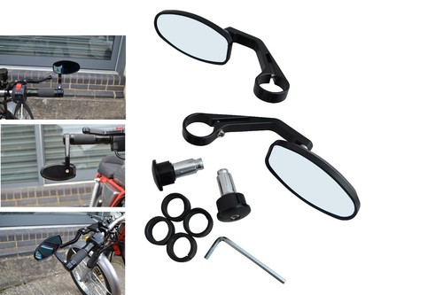 Bar end mirrors for harley - bar,