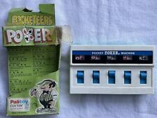 Collectable Vintage “Poker” Pocketeers Handheld Game, Palitoy/TOMY 1976