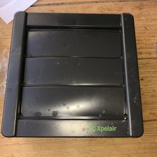 Xpelair 4 inch 100mm External Wall Vent Gravity Grill Black 