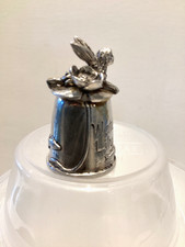 Silver Scenes  Water Lily Sprite Thimble