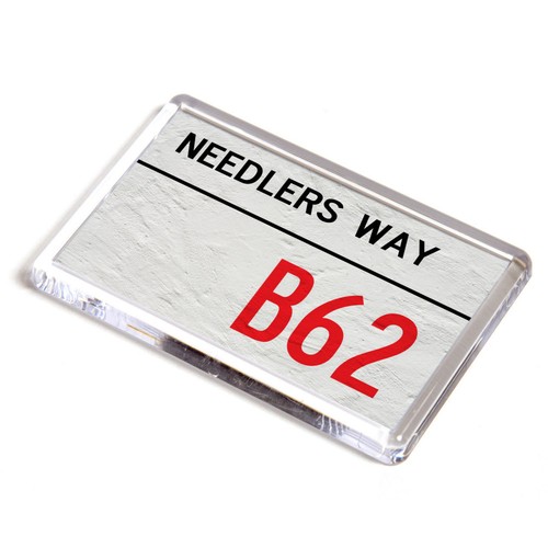 Fridge magnet needlers way - -,