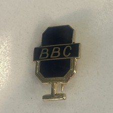 BBC Vintage Microphone Pin