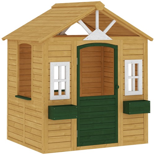 Outdoor kids playhouse - outdoor, playhouse,