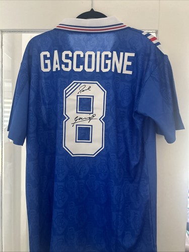 Paul gascoigne signed - gascoigne,
