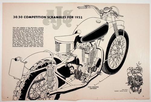 Ajs motorcycle scrambles - ajs,