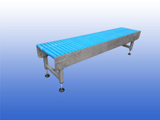 2.3 m. Used roller conveyor 50 cm