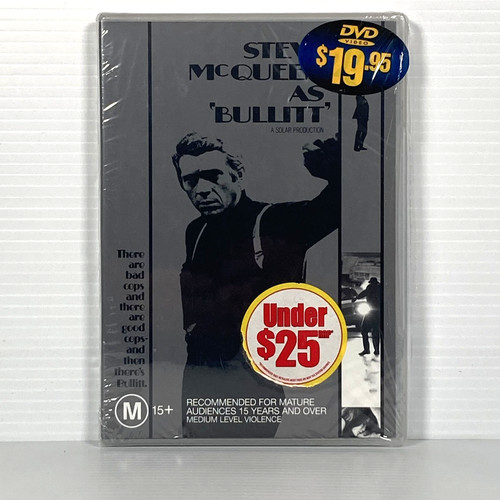 Bullitt steve mcqueen dvd - bullitt,