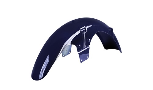 Front mudguard blue plastic - mudguard,
