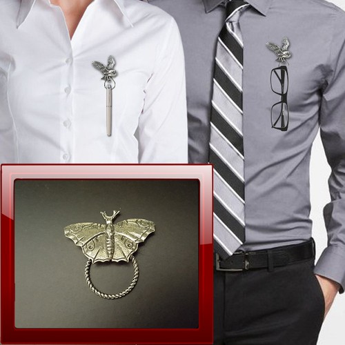 Butterfly wlbutpp pewter pin - wlbutpp,
