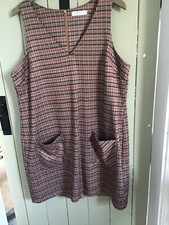 Ladies Pinafore Business Wear Dress From NUTMEG Size 18