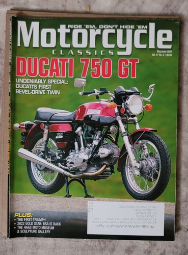Motorcycle classics magazine - classics,