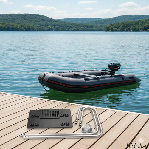 Stainless adjustable outboard - stainless,