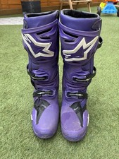 Purple & White Alpinestars