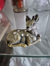 Fawn Ornament 3 X 2.5 Inches