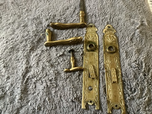 Amazing set antique brass - set,