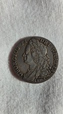 George II, Shilling 1745 lima
