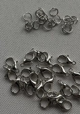 Silver Lobster Claw Clasps