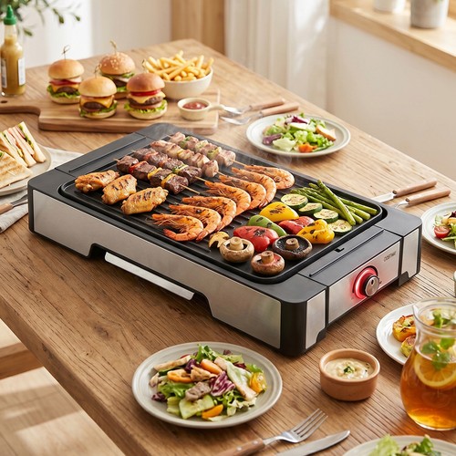 Indoor electric grill - electric, griddle