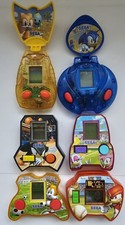 Set of Sega Sonic the Hedgehog Handheld LCD Electronic Games McDonalds Toys 2005