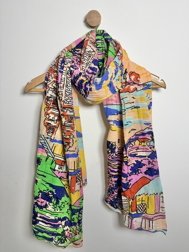 Zara multicoloured scarf - zara,