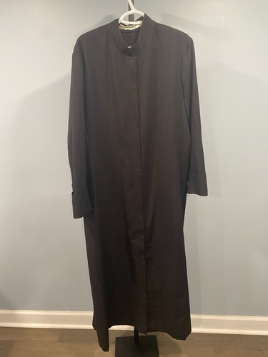 Black cassock ladies xl - black, (ladies