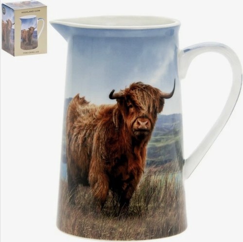 China milk jug 15cm highland - jug,