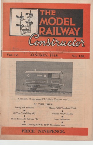 The model railway constructor - model,