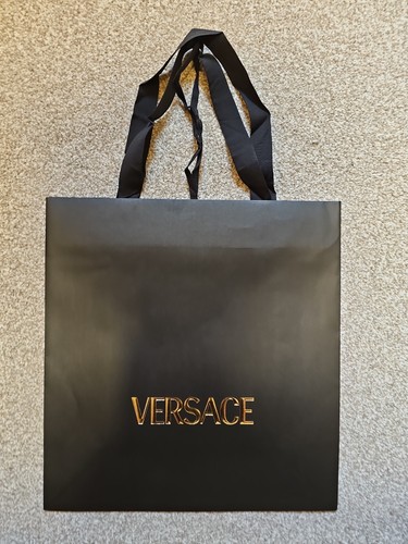 Versace black paper gift - versace,
