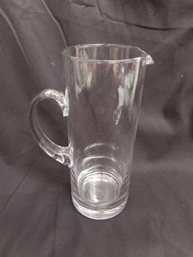 Hand blown crystal glass tall - blown,